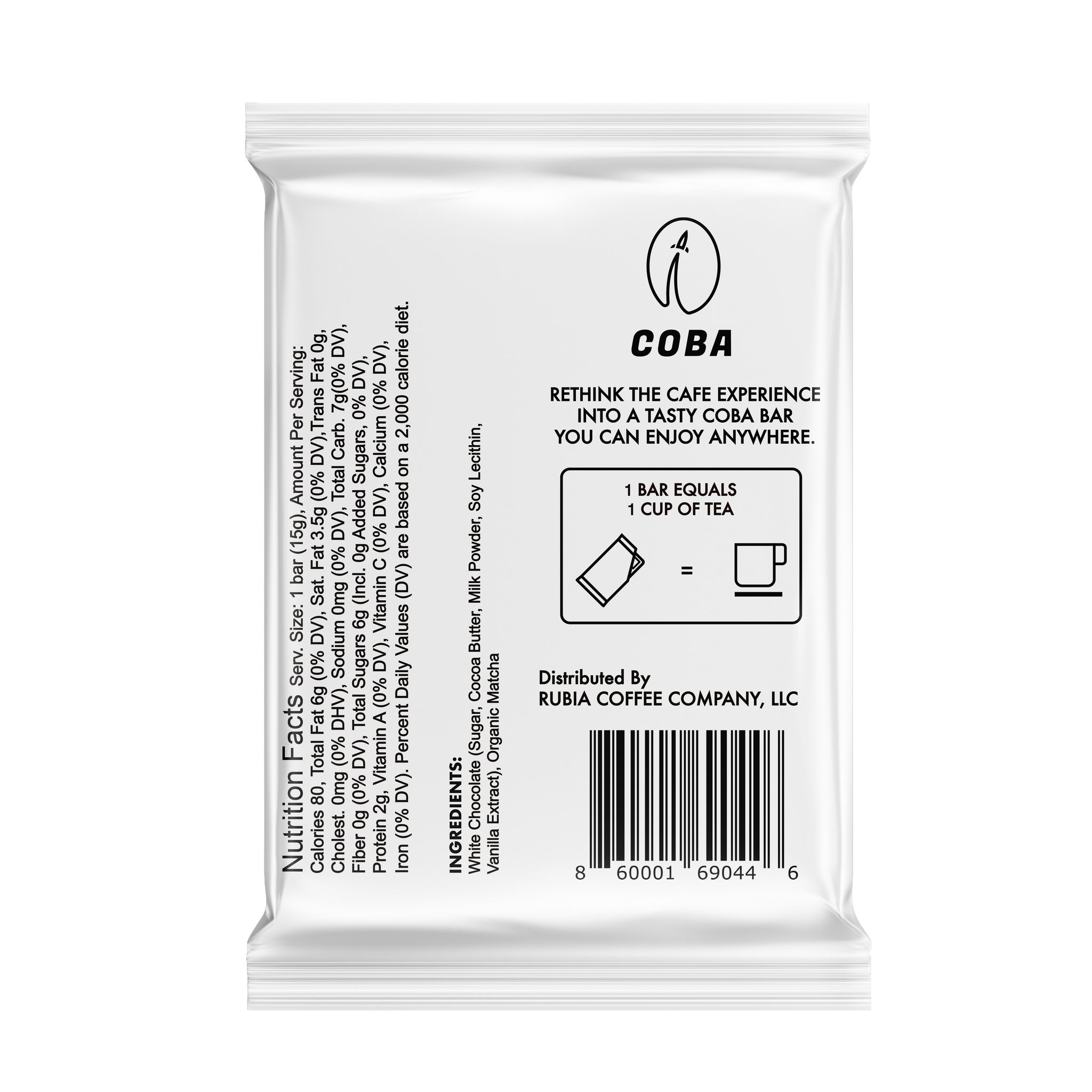 Try All COBA Bars - 4 Bars for $4 (Limit One per Customer)
