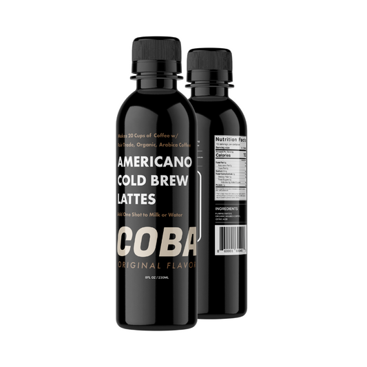 COBA Coffee Concentrate. Brew 20 Cups of Coffee in Seconds