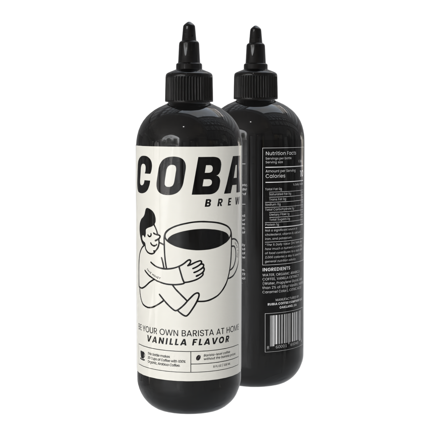 COBA Coffee Concentrate. Brew 20 Cups of Coffee in Seconds