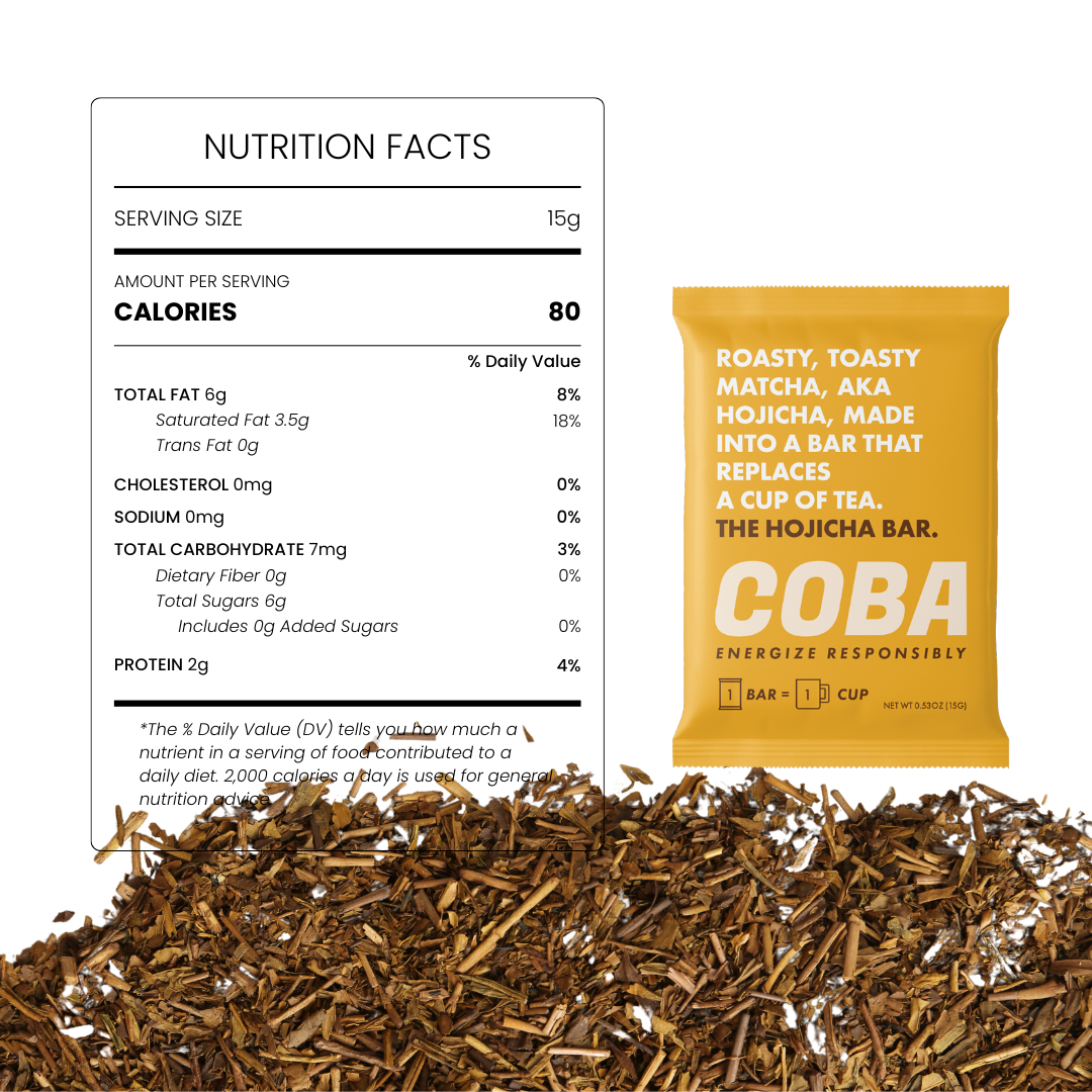 COBA, The Hojicha Latte Bar