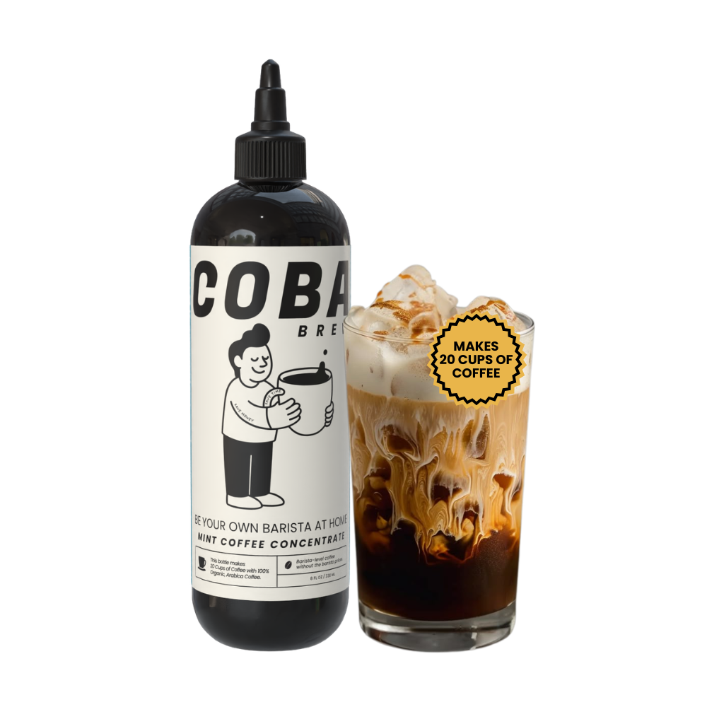 COBA Coffee Concentrate. Brew 20 Cups of Coffee in Seconds